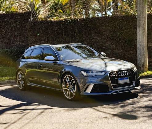AUDI RS6 4.0 AVANT V8 32V BI-TURBO GASOLINA 4P TIPTRONIC